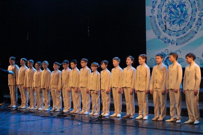 Старшая группа детского Образцового хорового коллектива "Сибирята"